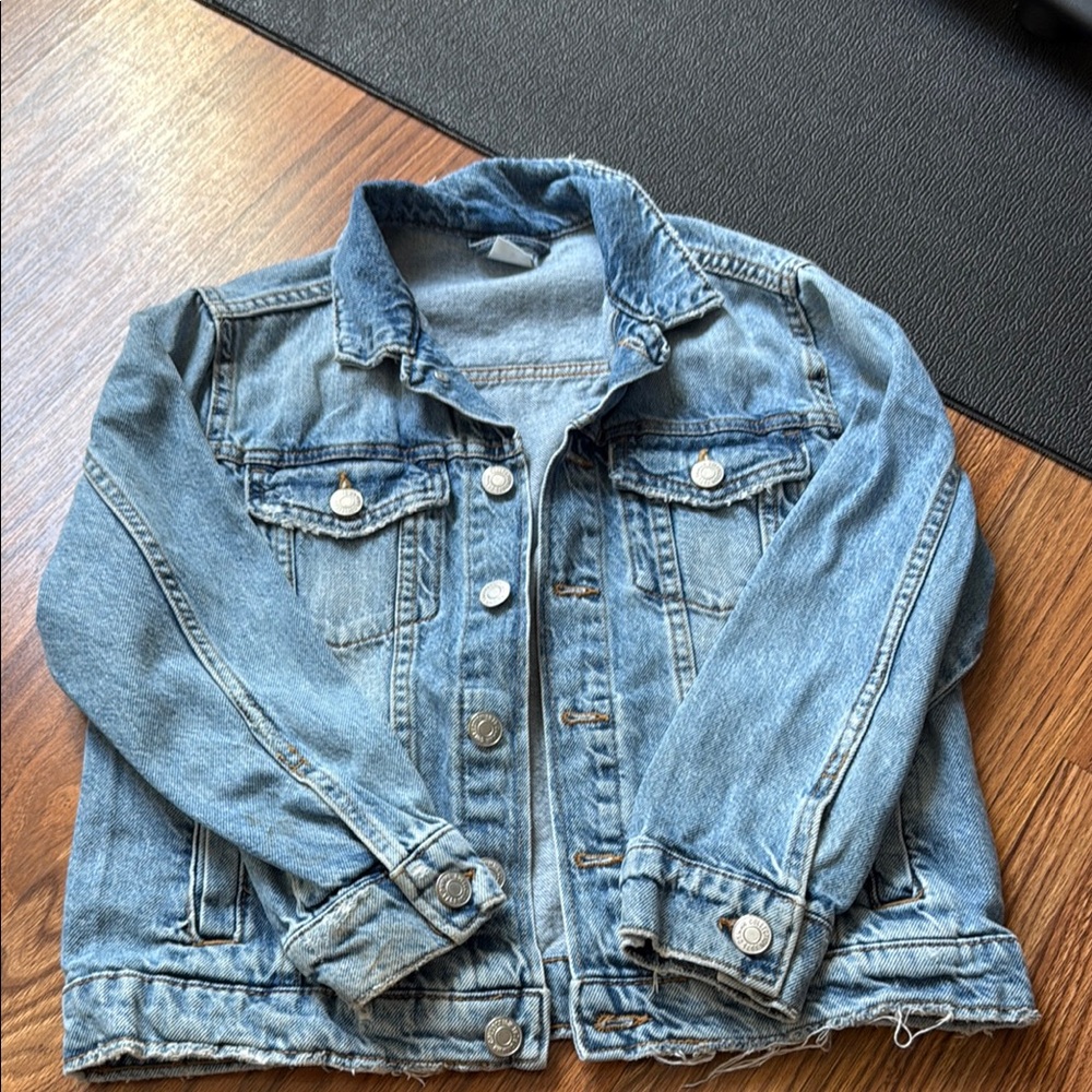 Zara Kids Light Blue Denim Jacket